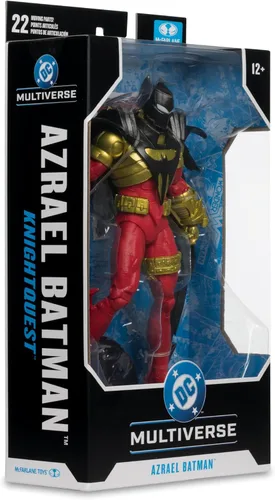 Miniatura 8 de McFarlane Toys - DC Multiverse Azrael Batman (Knightquest) Figura de acción de 7 pulgadas