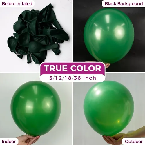 Miniatura 273 de Bezente - Globos de 5 pulgadas de látex redondos pequeños para revelación de género, despedidas de soltera, cumpleaños, bodas y aniversarios, aptos