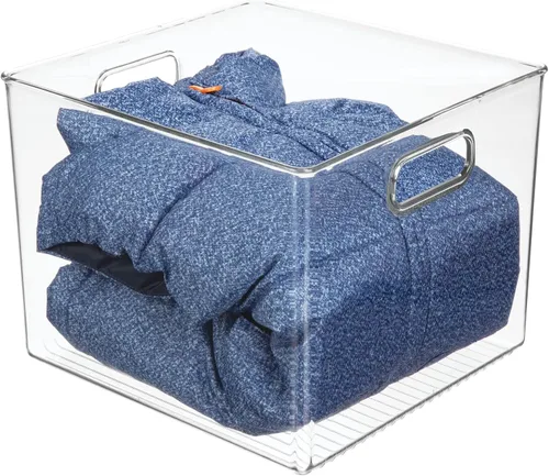 Miniatura 7 de Organizador de plástico con asas para armarios de mDesign