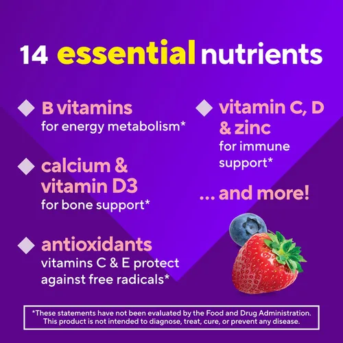 Miniatura 6 de Vitafusion Gomitas de vitaminas para adultos para mujeres, 120