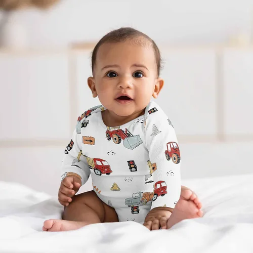 Miniatura 22 de Sweet Jojo Designs Baby Clothes Bodysuit Short Long Sleeve Newborn Infant Bodysuits