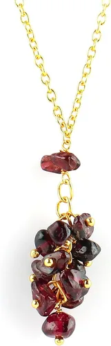 Miniatura 8 de TGH Collar con piedras preciosas naturales en Y, colgante de cristal curativo chapado en oro, cadena de latón de 16 + 2 pulgadas, joyería espiritual