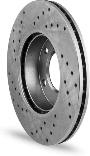 Miniatura 7 de Drilling GT Sport - Rotores de disco de freno compatibles con OPEL ZAFIRA II A05 MINIVAN 2005 2006 2007 2008 2009 2010 2011 2012 2013 2014-1623GVR