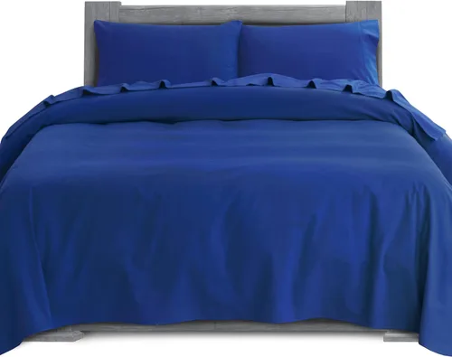 Miniatura 34 de Elegant Comfort Juego de sábanas suaves de franela de 100 % algodón turco, 4 piezas, calidad premium, sábana bajera con bolsillo profundo, ultra
