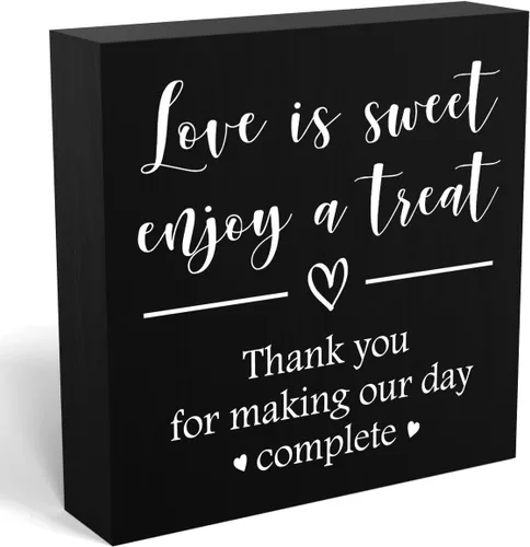 Miniatura 29 de mmiishe Letrero de madera inspirador decorativo motivacional con texto en inglés «Be Curious Not Judgmental», caja de madera para el hogar