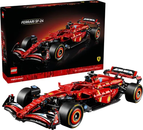 LEGO Technic Ferrari SF-24 F1 - Kit de construcción para adultos, mayores de 18 años con características realistas, manualidades de bricolaje