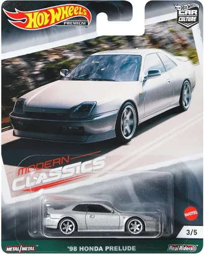 Hot Wheels Vehículos de leyendas del circuito cultural del automóvil para niños de 3 años en adelante, colección premium de vehículos a escala 1:64