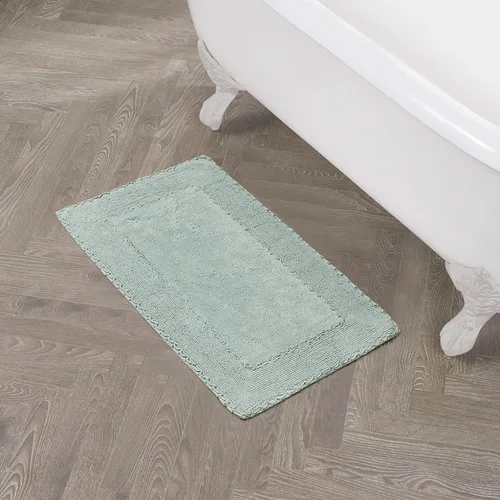 Miniatura 33 de Laura Ashley Ruffle tapete para baño de algodón de 17 x 24 pulgadas