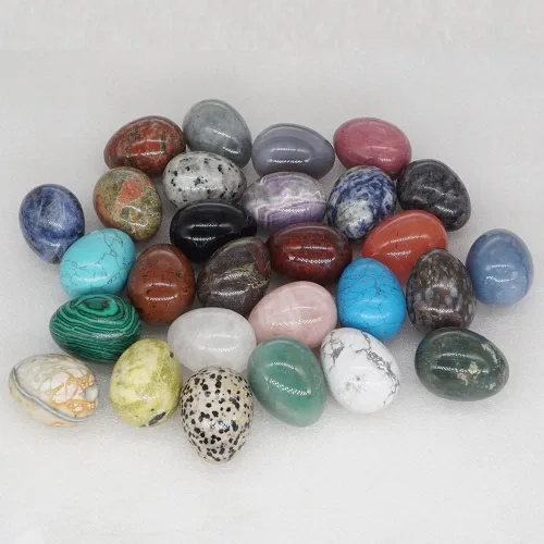 Miniatura 3 de Meditación Home Piedras de Cristal de 1.181x1.575 in, huevo Natural, Reiki Gema Mineral, artesanía, decoración del hogar, Regalo