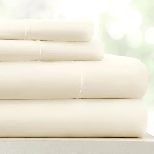 Miniatura 67 de Linen Market Sábanas para cama de tamaño King (azul claro) – Duerme mejor que nunca con estas sábanas King suaves y refrescantes – Bolsillo profundo
