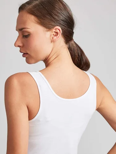 Miniatura 4 de Kalon Paquete de 4 camisetas sin mangas con cuello redondo para mujer