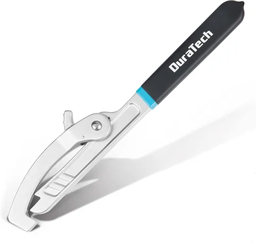 DURATECH Llave de tuerca de bloqueo para colador de fregadero, ajustable hasta 4-3⁄4 pulgadas de capacidad de mordaza, para instalar o quitar
