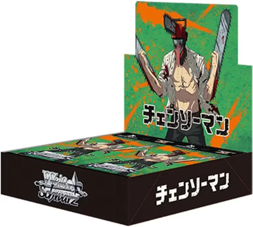 Weiss Schwarz Motosierra Hombre Booster Box Japonés [16 Paquetes] Trading Cards TCG CCG