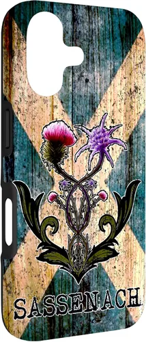 Miniatura 3 de Purple Thistle Flower Scottish Flag Scots Sassenach Vintage Case for iPhone 17