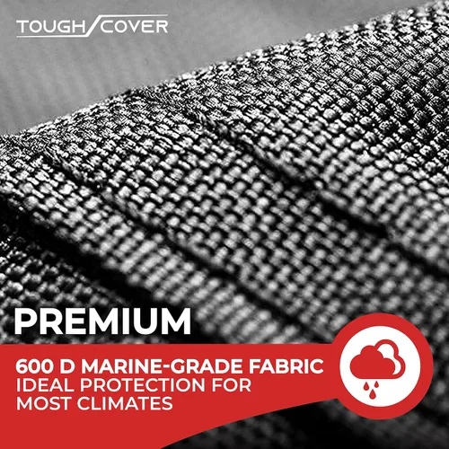 Miniatura 5 de Tough Cover Basic Edition Funda para ATV, Tela Resistente de Grado Marino 210D, Cubierta para Quad para Kawasaki, Honda, Polaris, Yamaha y Más.