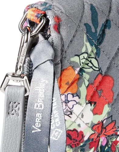 Miniatura 4 de Vera Bradley Pulsera de acordeón de algodón para mujer con protección RFID