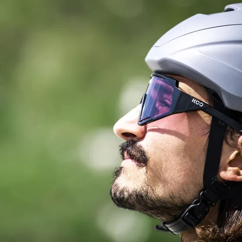 Miniatura 4 de KOO Gafas de sol Spectro I Performance para deportes de carretera, triatleta y ciclocross Negro L.fotocromático Rosa