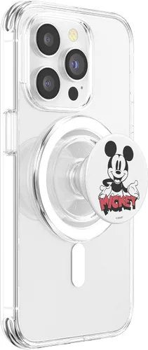 Miniatura 3 de Disney Mickey y sus amigos Mickey Text Retrato PopSockets MagSafe PopGrip para iPhone