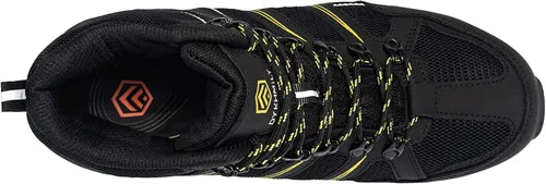Miniatura 5 de DKMILY DRY Botas de seguridad impermeables para hombre, botas de trabajo con puntera de acero, antideslizantes, disipativas estáticas