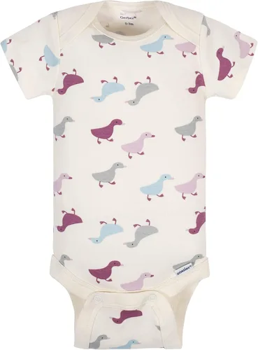 Miniatura 4 de Grow by Gerber baby-girls 5-pack Short-sleeve Onesies Bodysuits