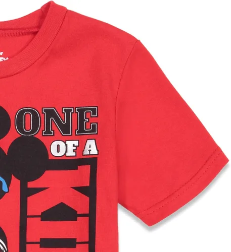 Miniatura 4 de Disney- Camisa de manga corta y pantalones cortos de malla de Mickey Mouse