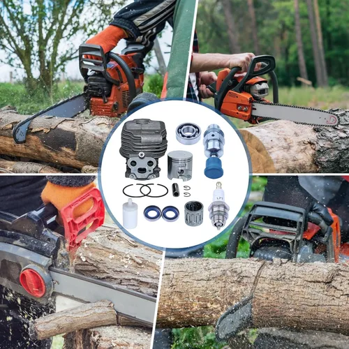 Miniatura 7 de Kit de pistón de cilindro de 2.008 in para K750 K760 Husqvarna Partner K750 K760 corte Sierra de hormigón Reemplazar 506 38 61-71.