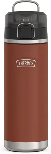 Miniatura 19 de THERMOS ICON SERIES, botella de agua de acero inoxidable con boquilla, 24 onzas, color verde alpino, botella de agua aislada al vacío con tapa