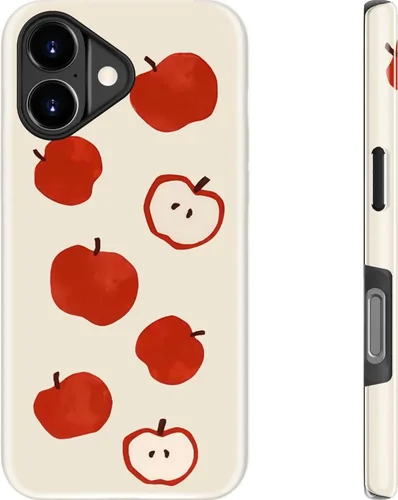 Miniatura 223 de Goodon para iPhone 17 Pro, Funda Estética de Gato Negro y Niña Naranja, Compatible con Magsafe, Funda Protectora Retro Única y Moderna de Silicona