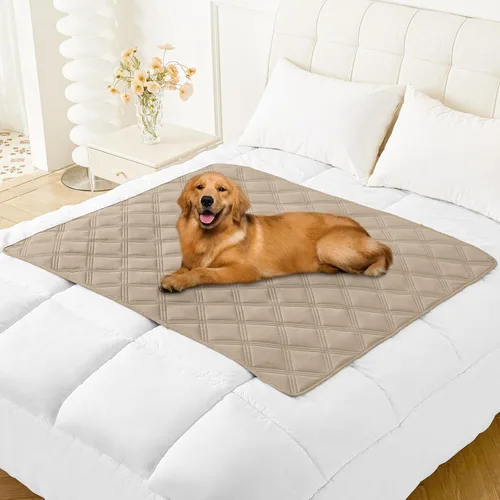 Miniatura 122 de Smiry Funda Impermeable para Cama de Perro, Manta Suave Reversible para Mascotas, Lavable a Prueba de Fugas para Gatos y Perros, Funda para Sofá