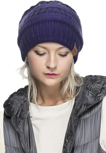 Miniatura 4 de ScarvesMe Conjunto de guantes de punto con forro polar sherpa cálido de invierno para mujer