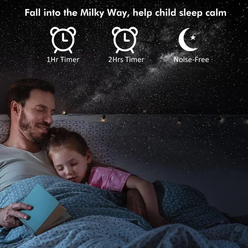 Miniatura 4 de Proyector de estrellas, proyector de planetario para dormitorio, luz nocturna de galaxia ultra clara con 13 discos Galaxy reemplazables 4K