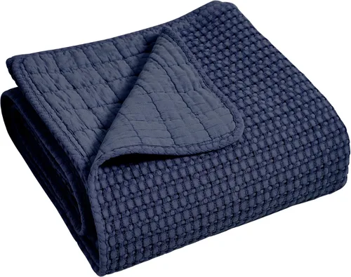 Miniatura 109 de Levtex Home Mills Waffle - Juego de colcha King (122 x 106 pulgadas) con 2 fundas de almohada (36 x 20 pulgadas) - Rubor - Juego de colcha de Blush
