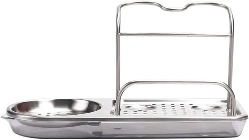 Miniatura 3 de OXO Good Grips caja para fregadero de acero inoxidable, gris, A