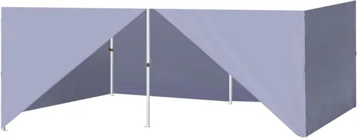 Miniatura 47 de Eurmax USA - Kit de paredes con cierre completo para toldo desplegable de 8x8 pies, solo 4 paredes (verde bosque)