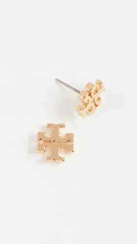 Miniatura 4 de Tory Burch Pendientes de tuerca con logotipo para mujer Metal No aplicable