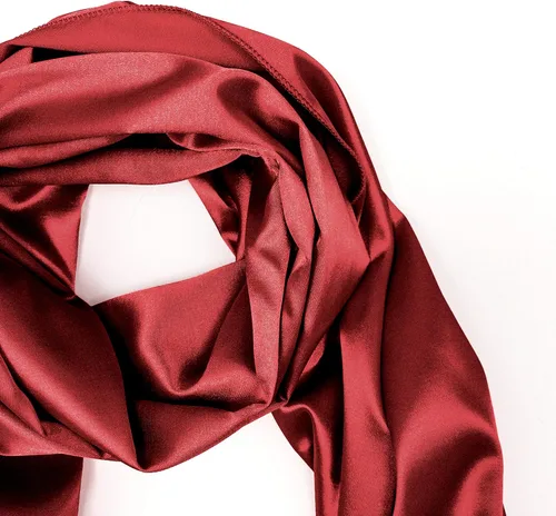 Miniatura 3 de BOLEROSE Chal de satén para dama de honor, bufanda de boda, pashmina