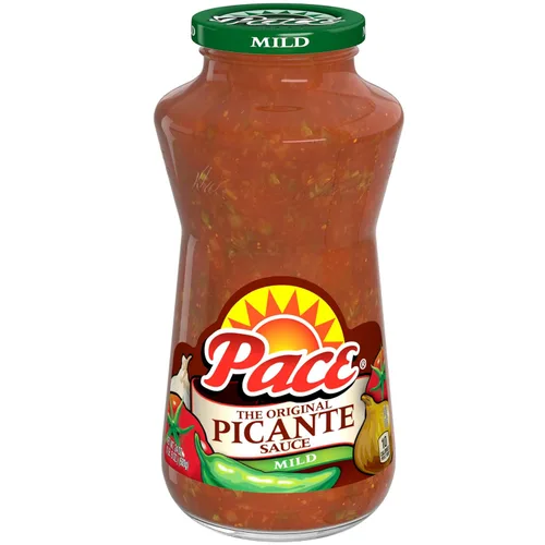 Miniatura 16 de Salsa picante caliente Pace, frasco de 16 oz