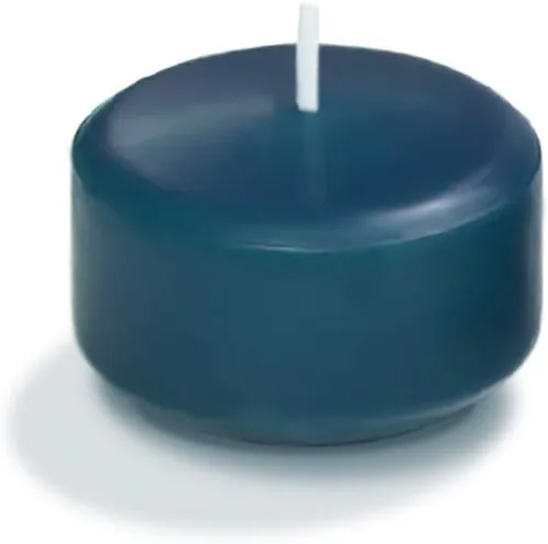Miniatura 67 de yummi Caja de 18 velas flotantes color rojo rubí de 3 pulgadas