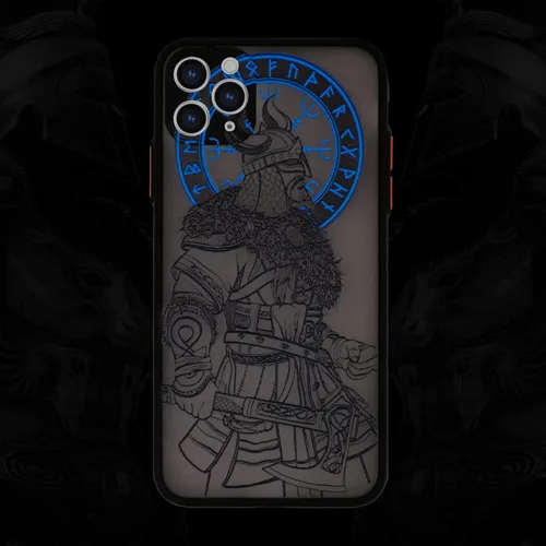 Miniatura 10 de Cool Gladiator - Funda para teléfono con relieve 3D, compatible con iPhone 7/8/SE, transparente esmerilado y moderno