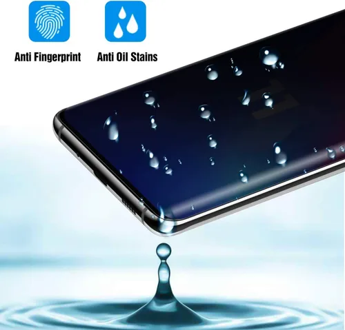 Miniatura 4 de Paquete de 2 protectores de pantalla de privacidad para Galaxy Note 10 Plus, antiespía, compatible con fundas, cobertura completa, soporte