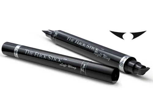 The Flick Stick Sello delineador de ojos con alas para un maquillaje rápido y fácil de ojos de gato, a prueba de manchas y agua, herramienta de