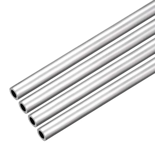 Miniatura 5 de uxcell 4 unids 6063 tubo recto redondo de aluminio sin costura 1 pies longitud 0.0975 pulgadas ID 0.39 pulgadas OD
