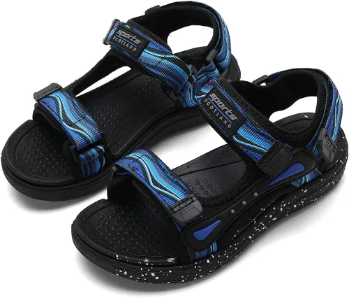Miniatura 6 de kulebear Sandalias deportivas de verano para niños senderismo playa al aire libre puntera abierta sandalias deportivas para niños
