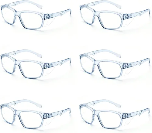Miniatura 99 de ProtectX Elegantes gafas de seguridad antivaho y resistentes a los arañazos, gafas de protección UV, lentes de bloqueo de luz azul para hombres