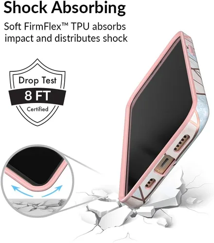 Miniatura 4 de Velvet Caviar - Funda compatible con iPhone 11 Pro Max mármol geométrico