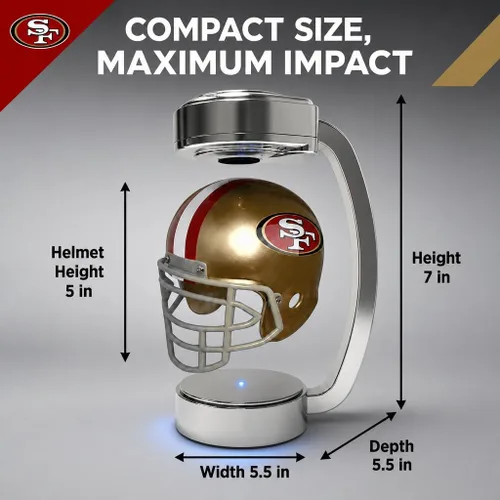 Miniatura 4 de Mini casco Hover con licencia oficial de la NFL