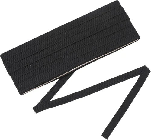 Miniatura 19 de Shappy Banda elástica para coser de punto de 1/2 pulgada x 11 yardas (beige)