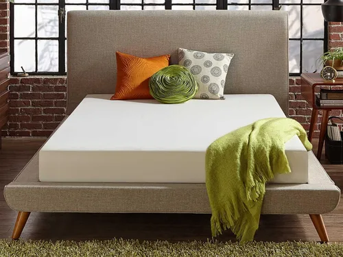 Live and Sleep Colchón clásico de espuma viscoelástica de 8 pulgadas de firmeza media, cama individual extra larga en una caja con soporte corporal