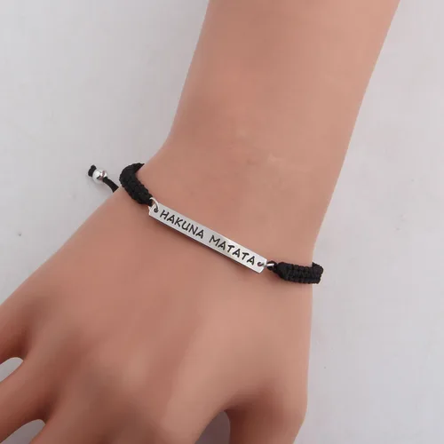 Miniatura 5 de KUIYAI Regalo inspirado en la pulsera de macramé sin preocupaciones