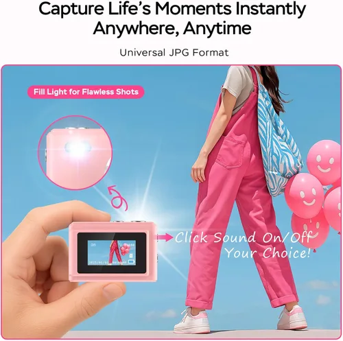 Miniatura 3 de Mini cámara grabadora de video HD 1080P - Llavero videocámara digital con tarjeta de 64 GB, pantalla HD de 0.96 pulgadas, batería de larga duración